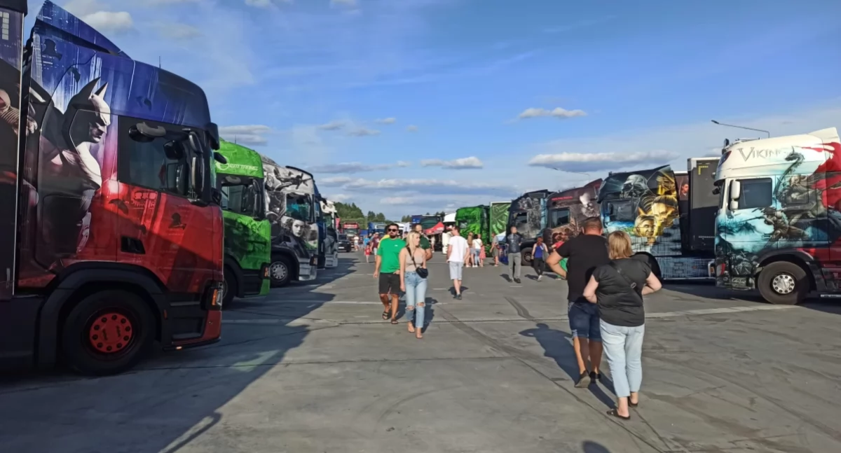 Niesamowite ciężarówki na Truck Show Podlasie w Wasilkowie