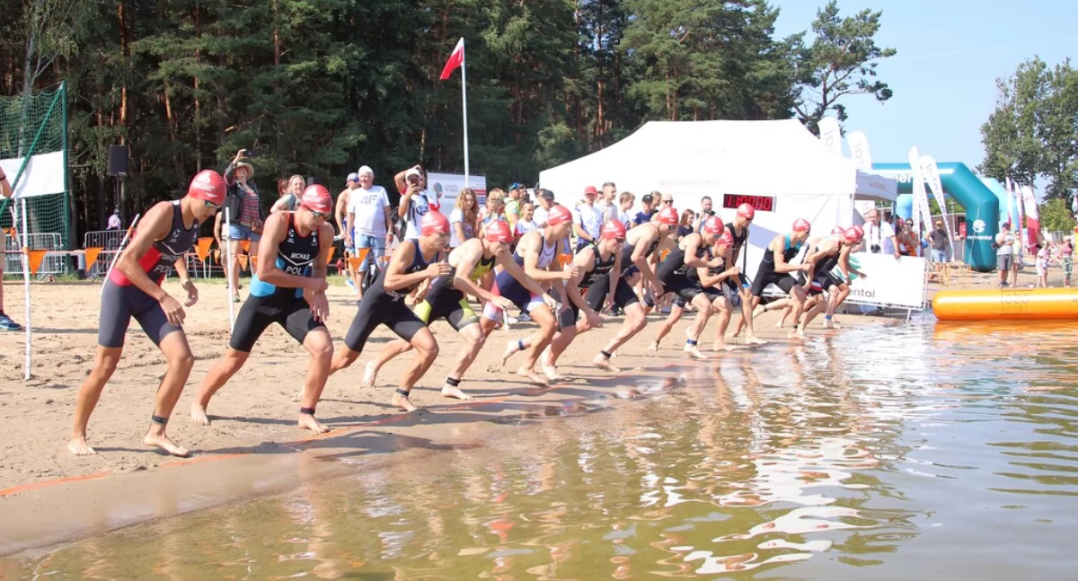 Sportowe emocje na Dojlidach. Mistrzowski Triathlon w Białymstoku