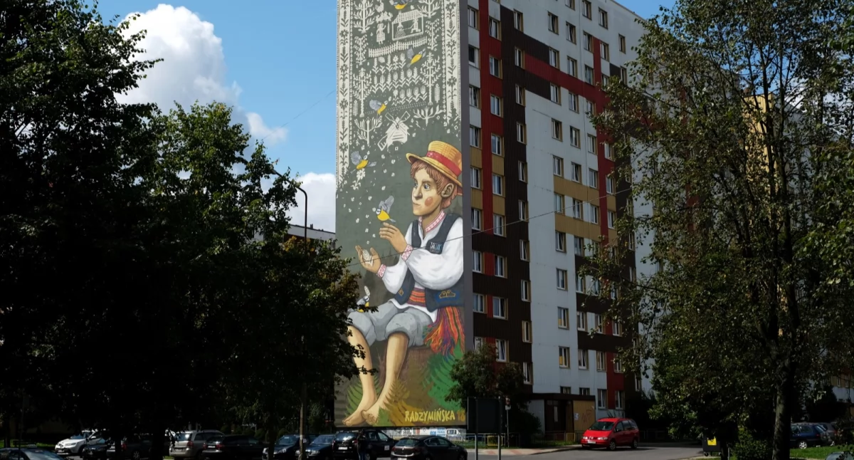 Białystok można zwiedzać szlakiem murali