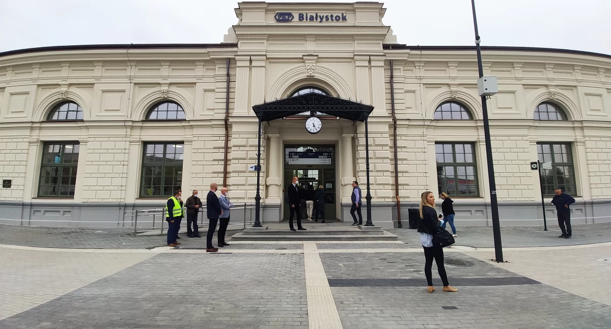 Białostocki dworzec PKP może mieć nazwę. Z propozycjami wystąpił poseł Adam Andruszkiewicz