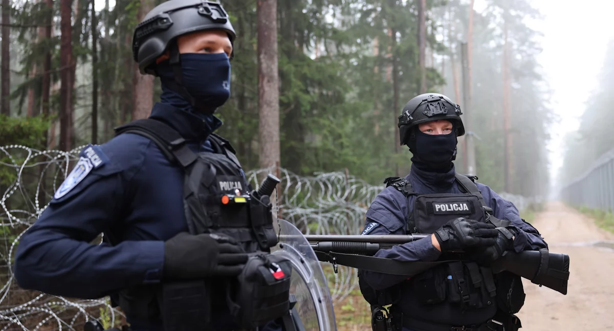 Od początku kryzysu migracyjnego policjanci wspierają Straż Graniczną. Jest o tym film