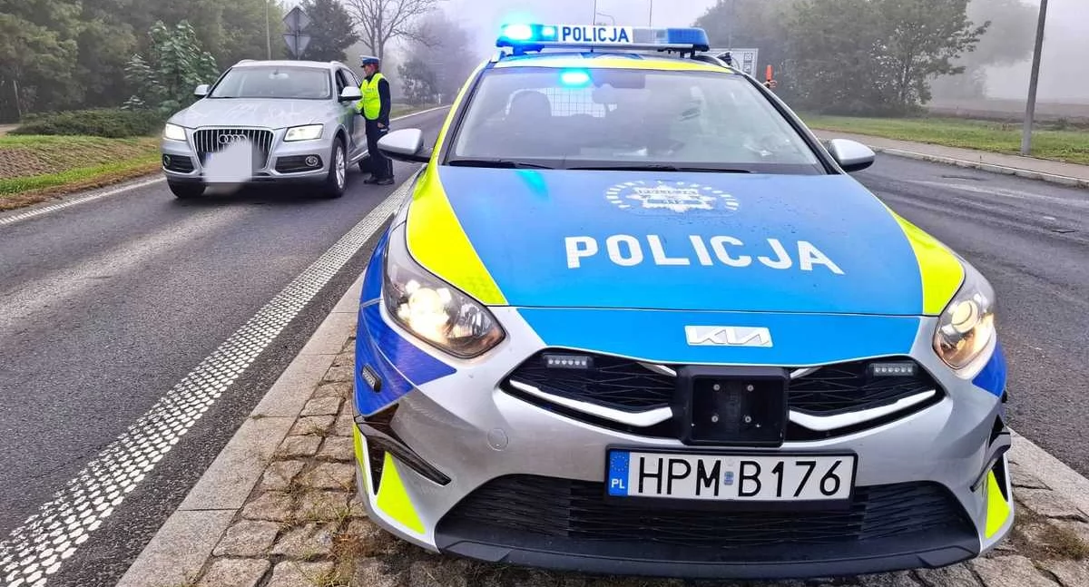 W ciągu 3 godzin podlascy policjanci zatrzymali 25 kierowców na podwójnym gazie