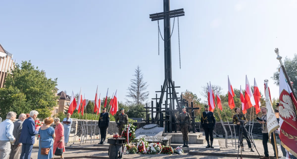 W Białymstoku upamiętniono rocznicę napaści sowieckiej na Polskę