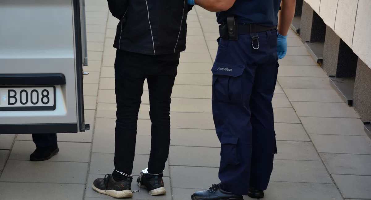 Przestępca był już znany Policji. Trafił do aresztu za liczne przestępstwa