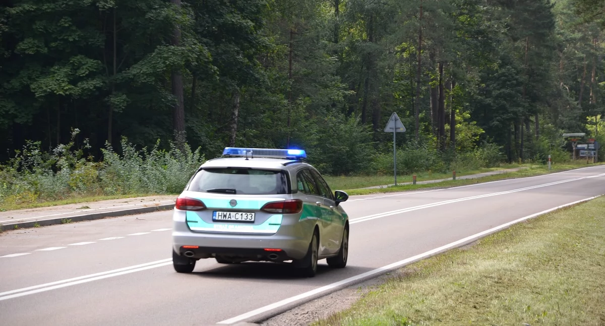 Strażnicy graniczni zatrzymali kierowcę pod wpływem narkotyków