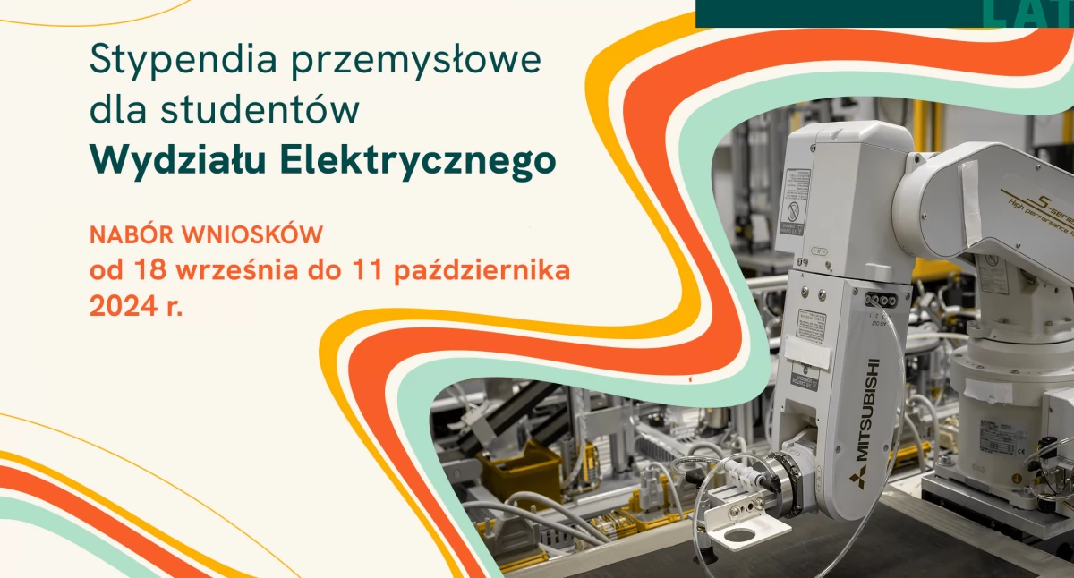 Wydział Elektryczny Politechniki Białostockiej rozpoczął nabór na stypendia przemysłowe