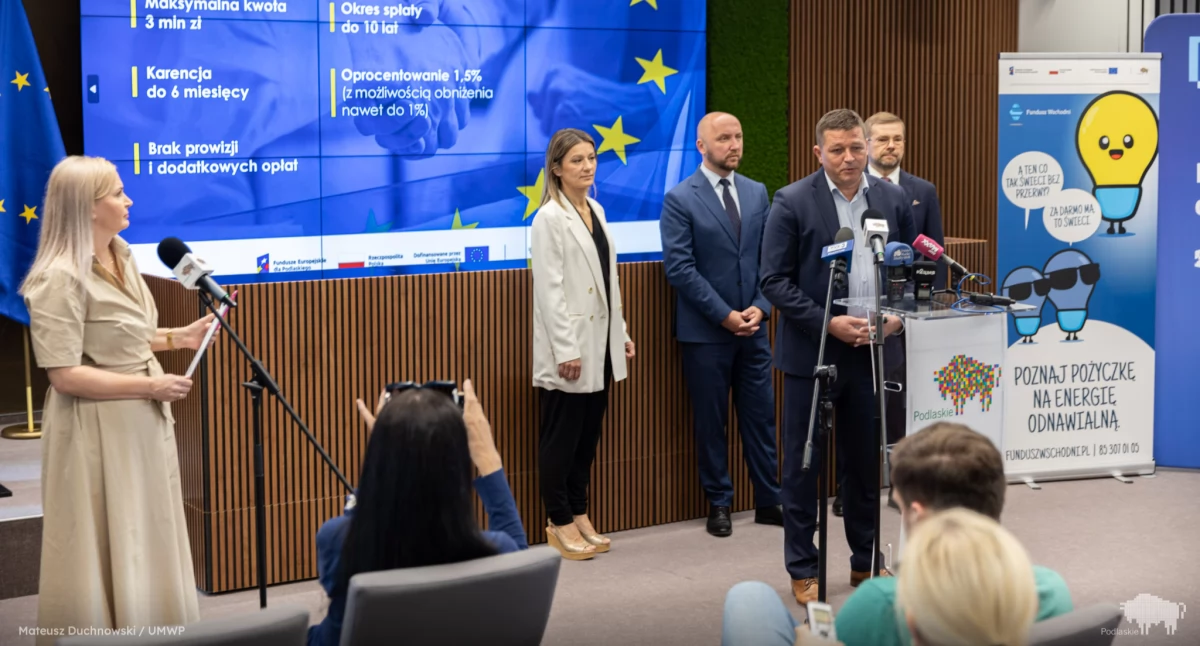 Do podlaskich firm mają trafić dotacje na energię odnawialną