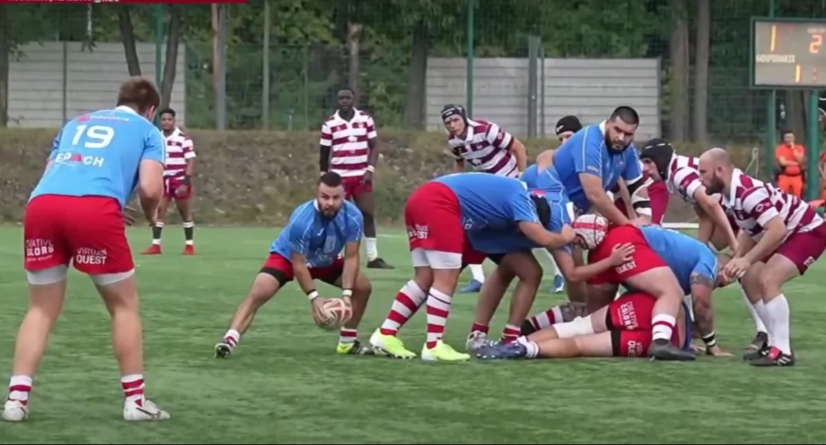 Rugbyści z Białegostoku polegli w meczu na Wybrzeżu