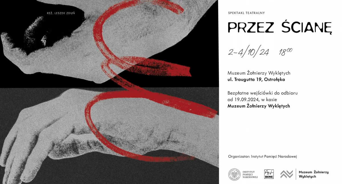 Na specjalne pokazy spektaklu „Przez ścianę” zaprasza Instytut Pamięci Narodowej
