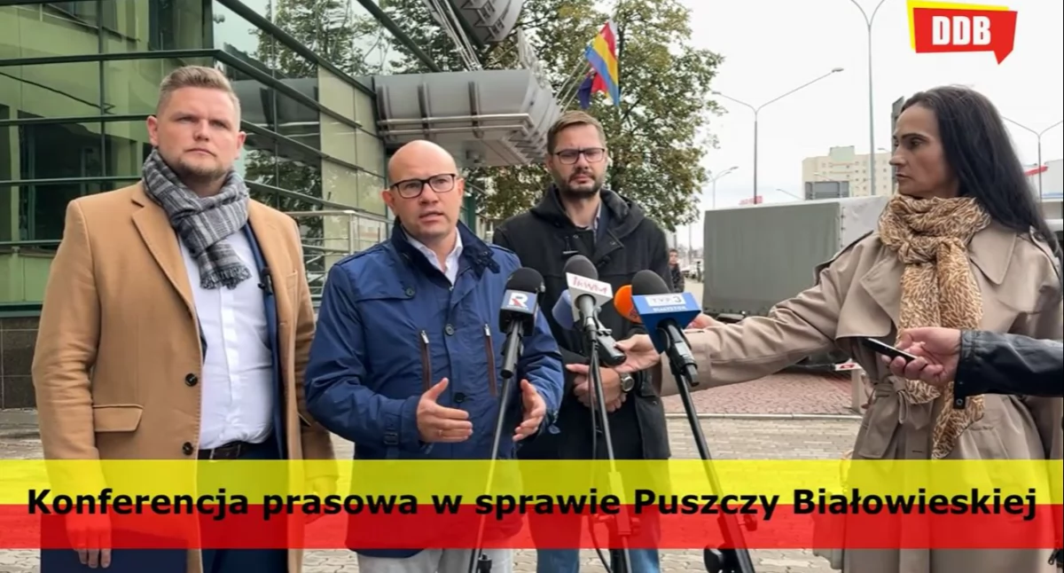 Radni PiS i społeczność Puszczy Białowieskiej jednym głosem przeciwko pomysłom Ministerstwa Klimatu i Środowiska
