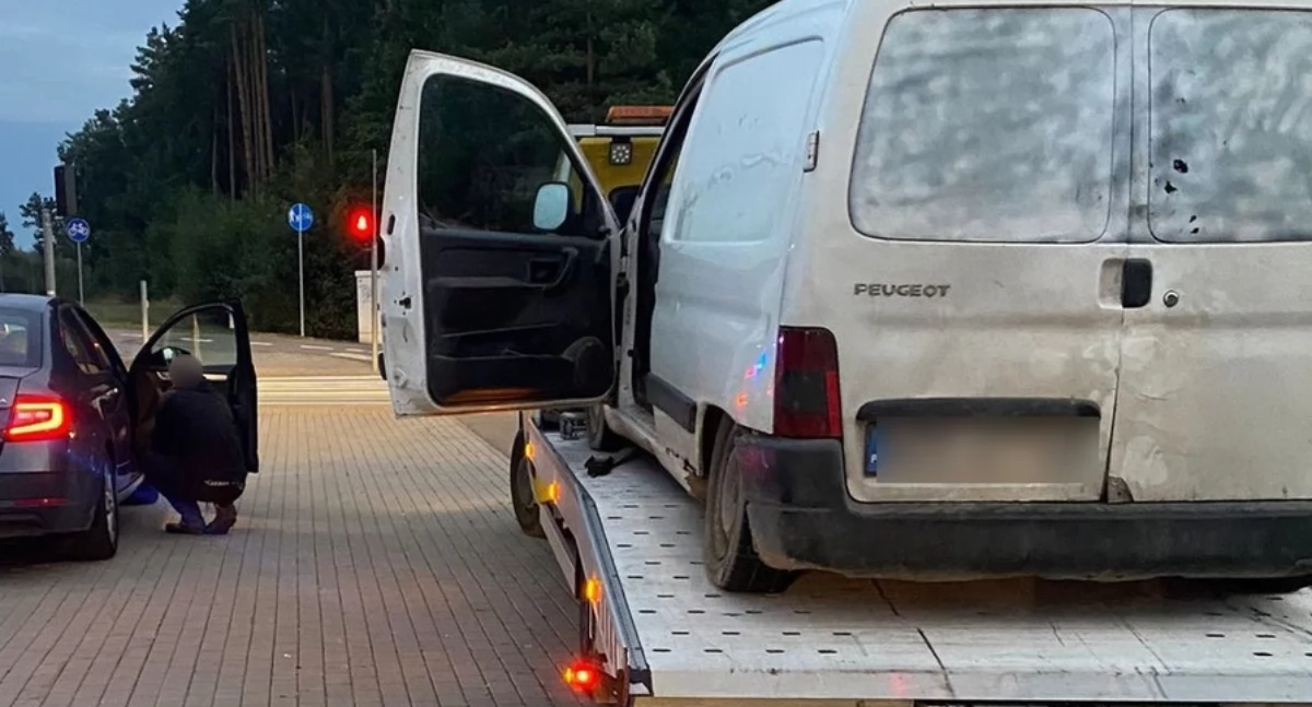 Wraki samochodów wciąż dużym problemem w Białymstoku