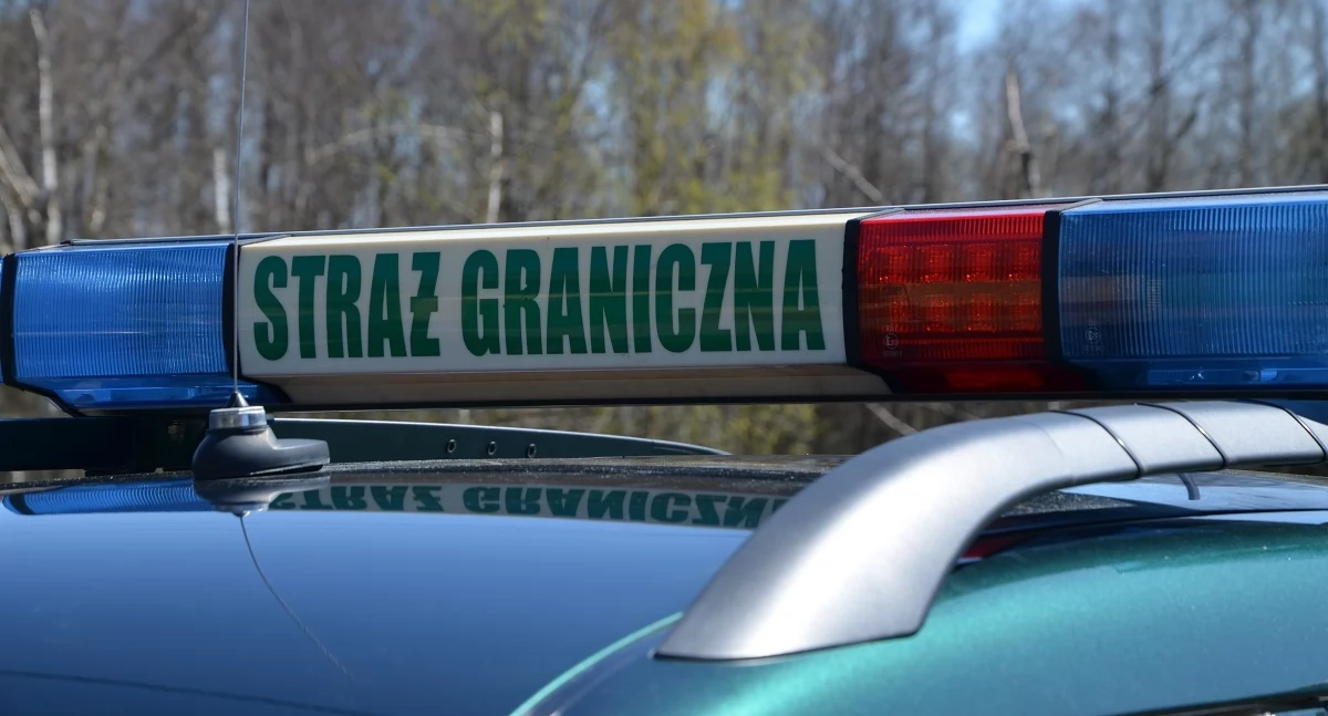 Pijany kierowca zakończył jazdę po tym, jak zatrzymała go Straż Graniczna
