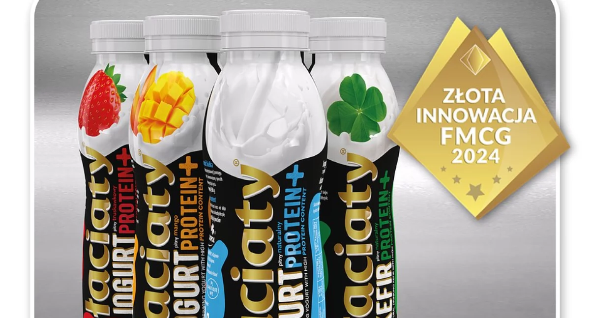 Nagrodę Złotej Innowacji zdobyło Łaciate Protein+