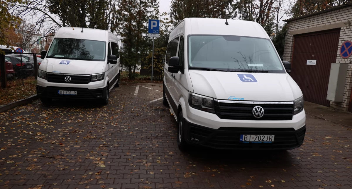 Flota BKM wzbogaciła się o dwa nowe mikrobusy
