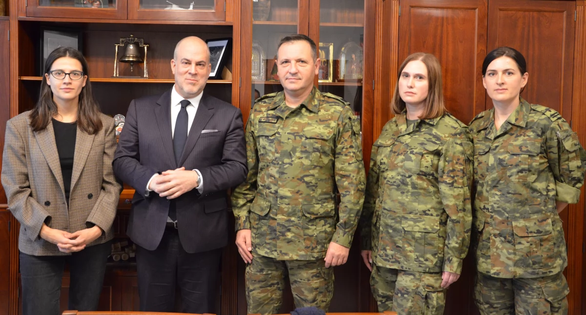 W Podlaskim Oddziale Straży Granicznej z wizytą przebywali przedstawiciele UNHCR