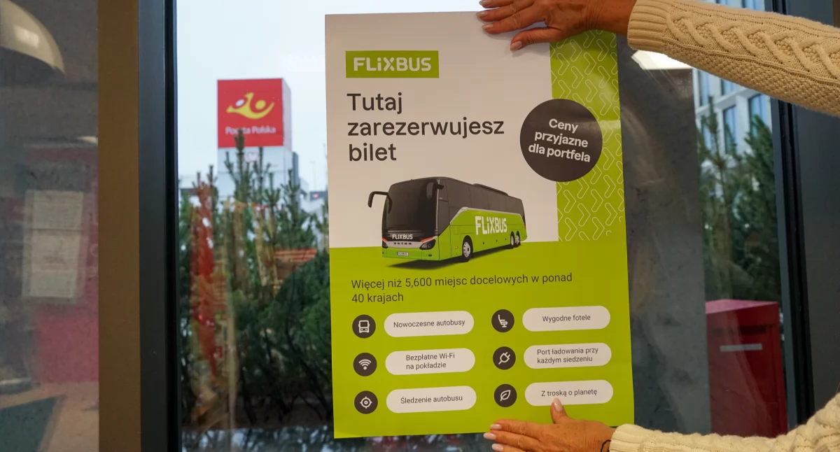 Bilet na FlixBusa kupisz teraz na poczcie
