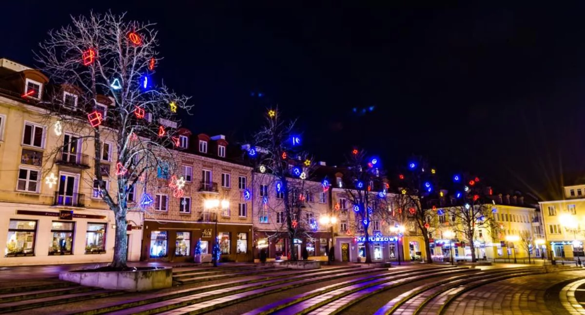 Za kilka dni w Białymstoku rozbłysną świąteczne iluminacje