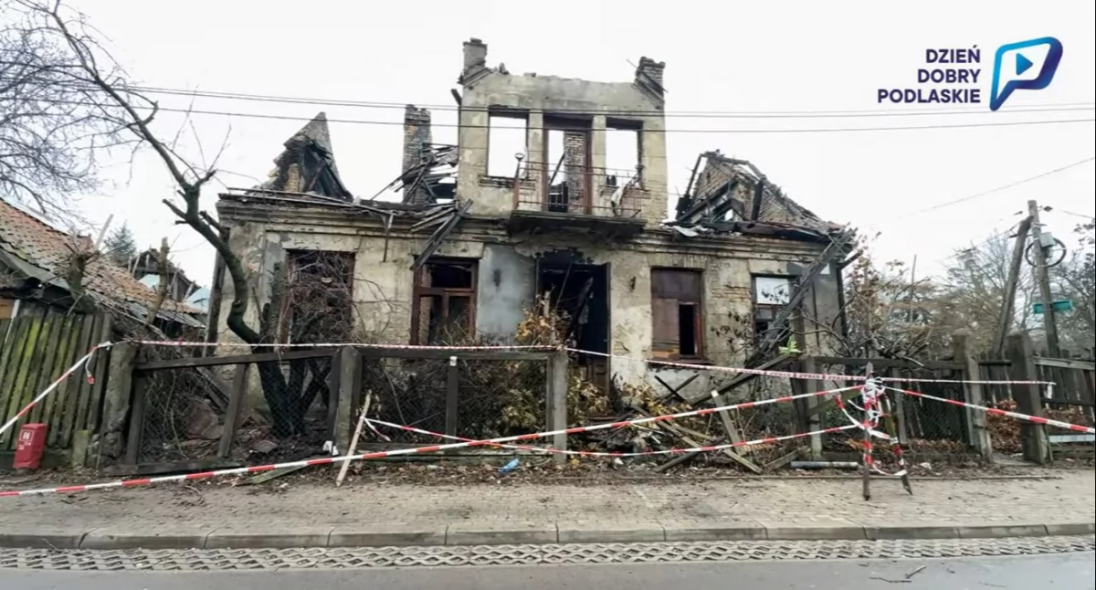 Śledczy z białostockiej prokuratury zajmą się pożarem domu na Młynowej