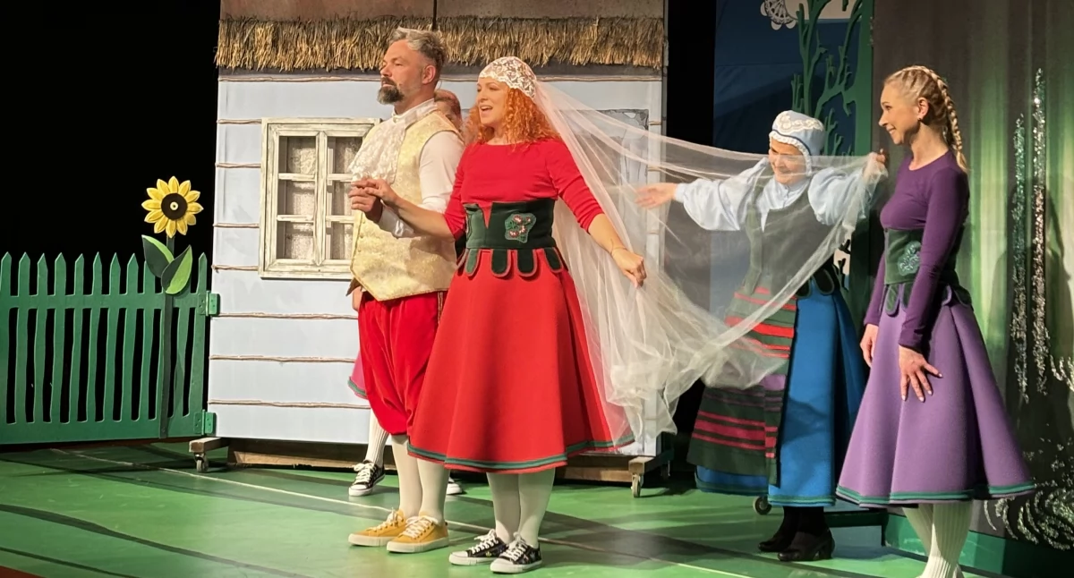 Teatr Dramatyczny zaprezentował już spektakl „Cicho… sza…” w kilku miastach województwa podlaskiego
