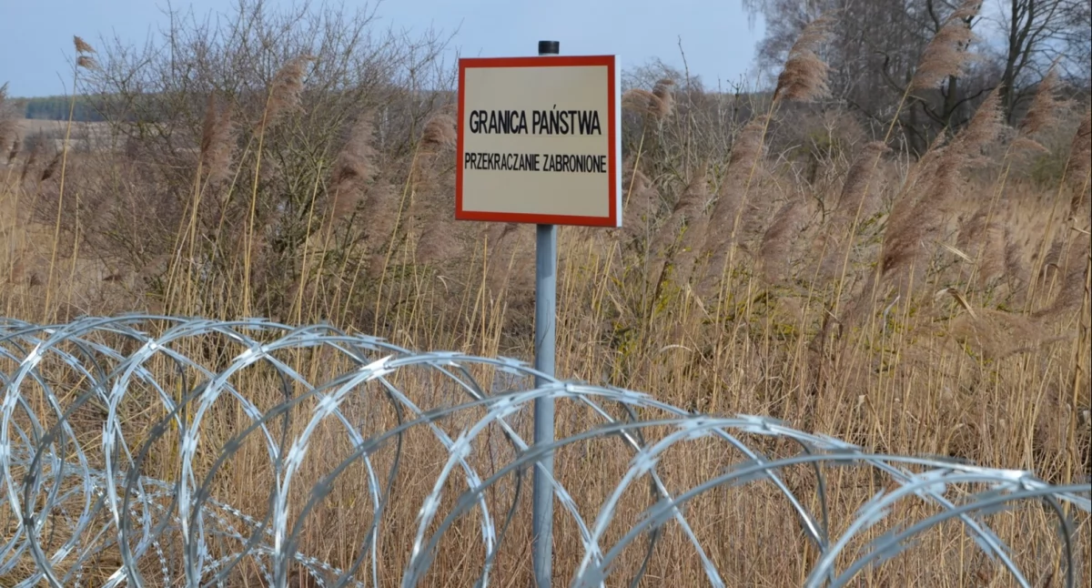 Cudzoziemcy z Białorusi chcieli się przedostać do Polski przez graniczną rzekę. Zostali powstrzymani