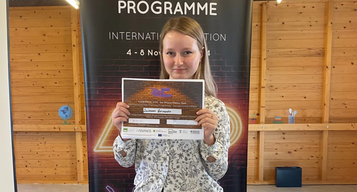Najlepsza w Master Game Jam w Portugalii była studentka Politechniki Białostockiej