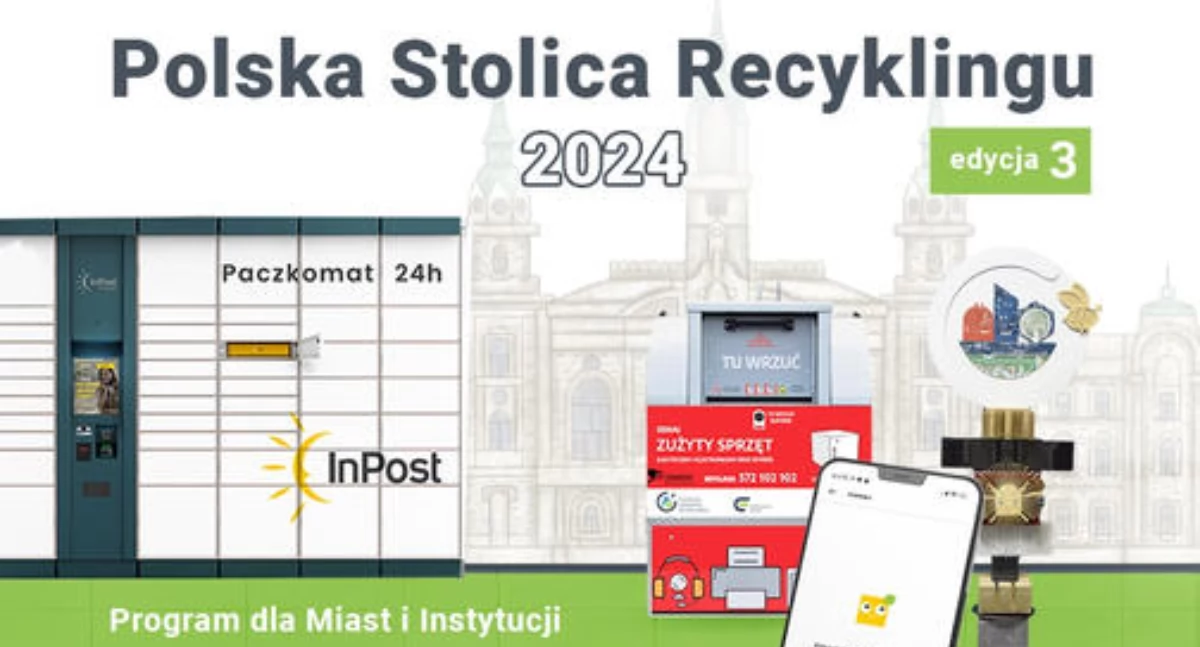 Zagłosuj na swoje miasto w konkursie na Polską Stolicę Recyklingu
