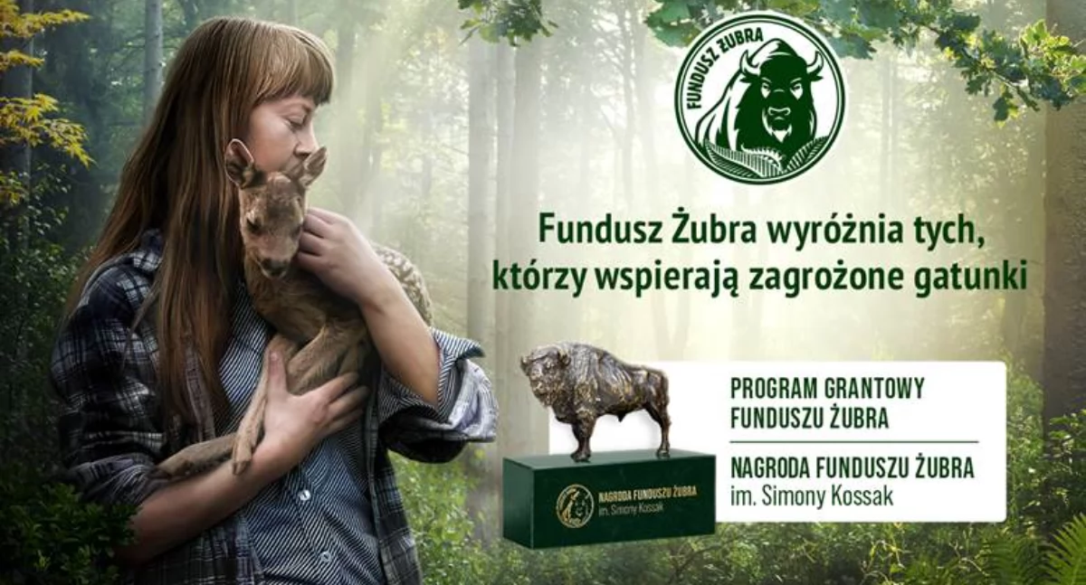 Na ochronę zagrożonych gatunków zwierząt fundusz Żubra przeznaczył 450 tys. zł