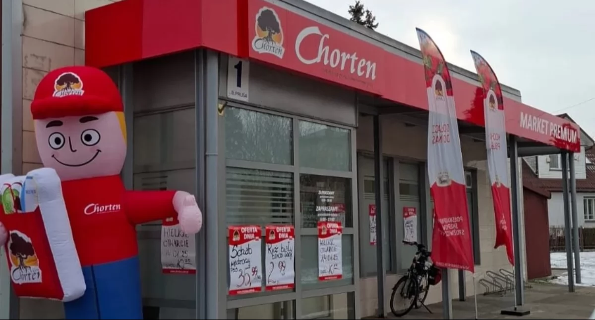 Na osiedlu Nowym w miejsce Społem jest Chorten