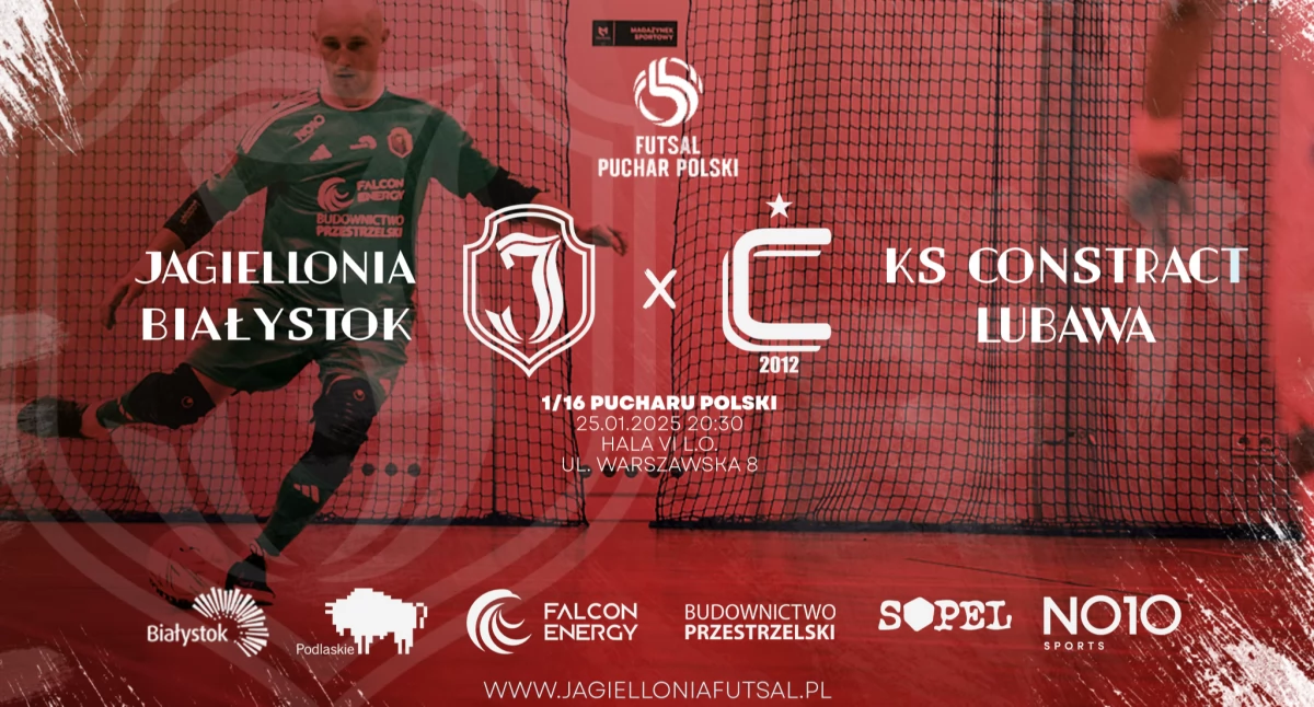 Futsalowa Jagiellonia zmierzy się w sobotę z wicemistrzem Polski