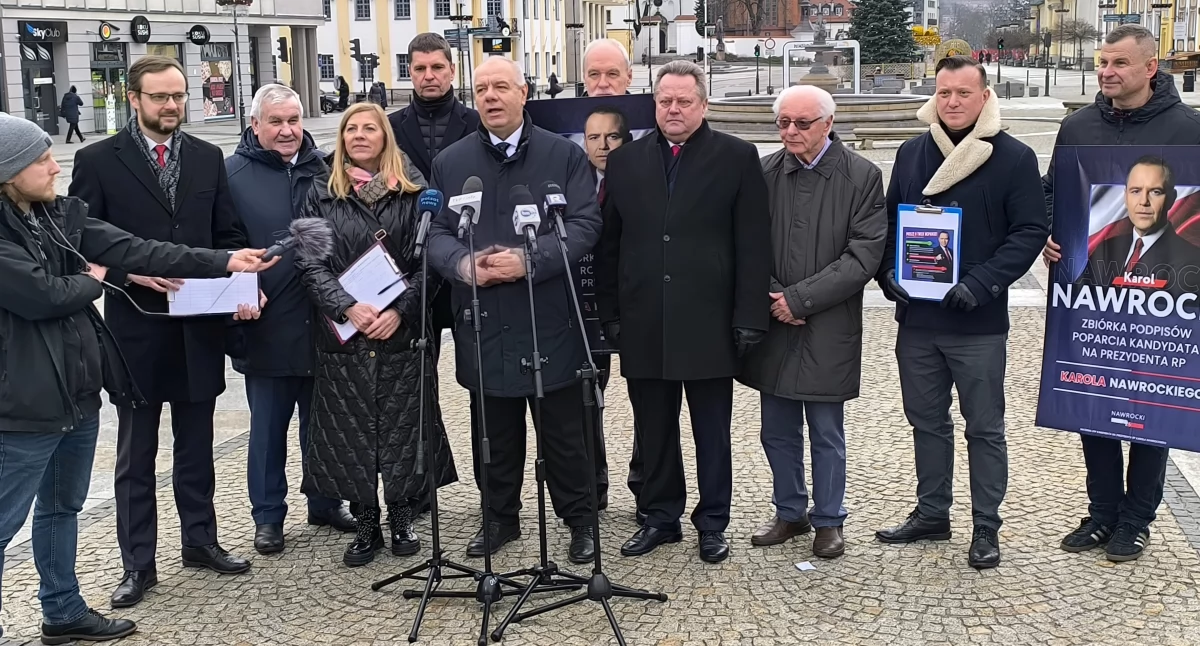Politycy PiS zachęcają do włączenia się w poparcie dla dr Karola Nawrockiego