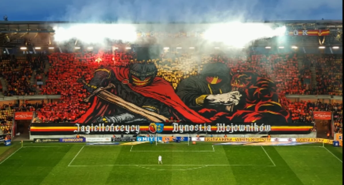Ultra Jagiellonia na Radomiaku. A jak będzie w Mielcu? (WIDEO)