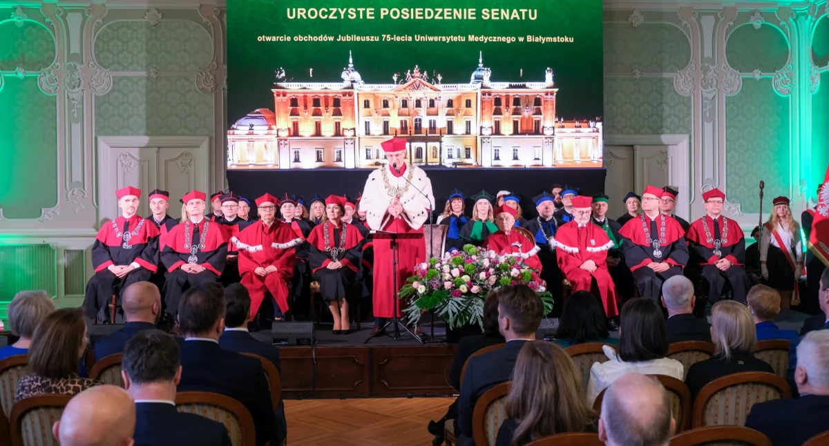 Uniwersytet Medyczny w Białymstoku rozpoczyna świętowanie 75 lat istnienia