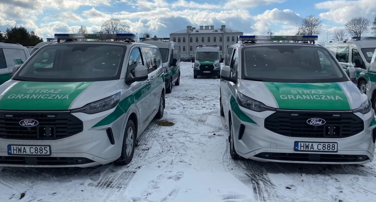 Podlaska Straż Graniczna ma nowe radiowozy