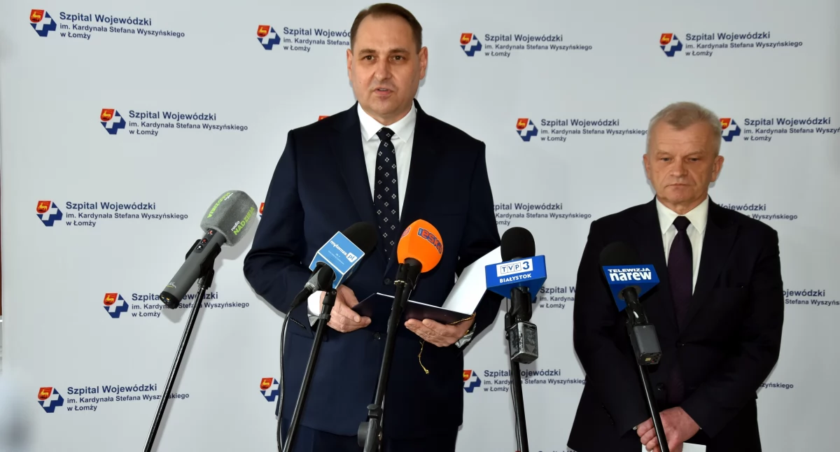 Szpital wojewódzki w Łomży ma nowego dyrektora. Pewnie zupełnym przypadkiem to polityk z Trzeciej Drogi