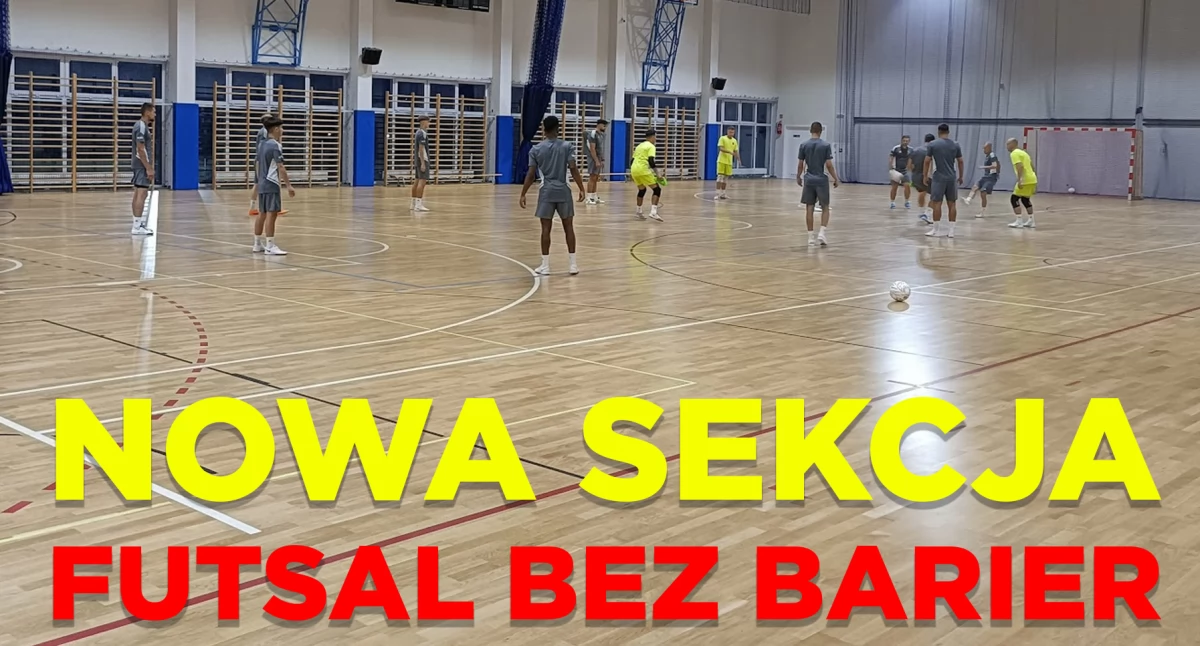 Białostoccy futsalowcy chcą zaangażować do aktywności sportowej osoby z niepełnosprawnościami
