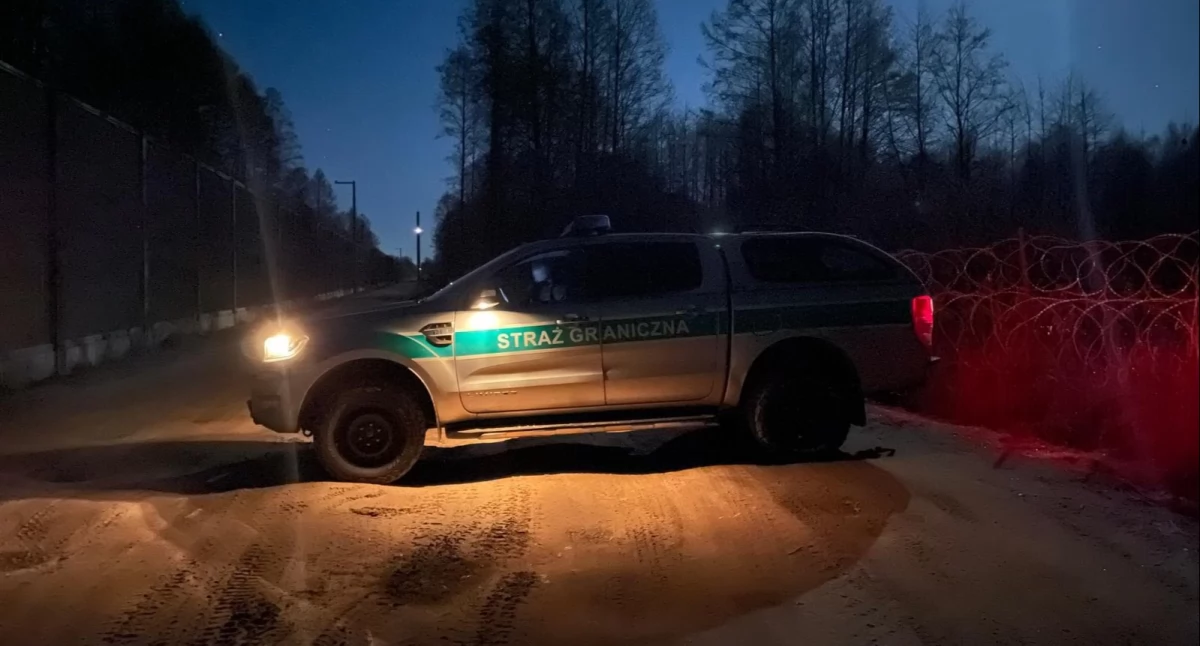 Polska granica na styku z Białorusią jest w pełni zabezpieczona elektronicznie
