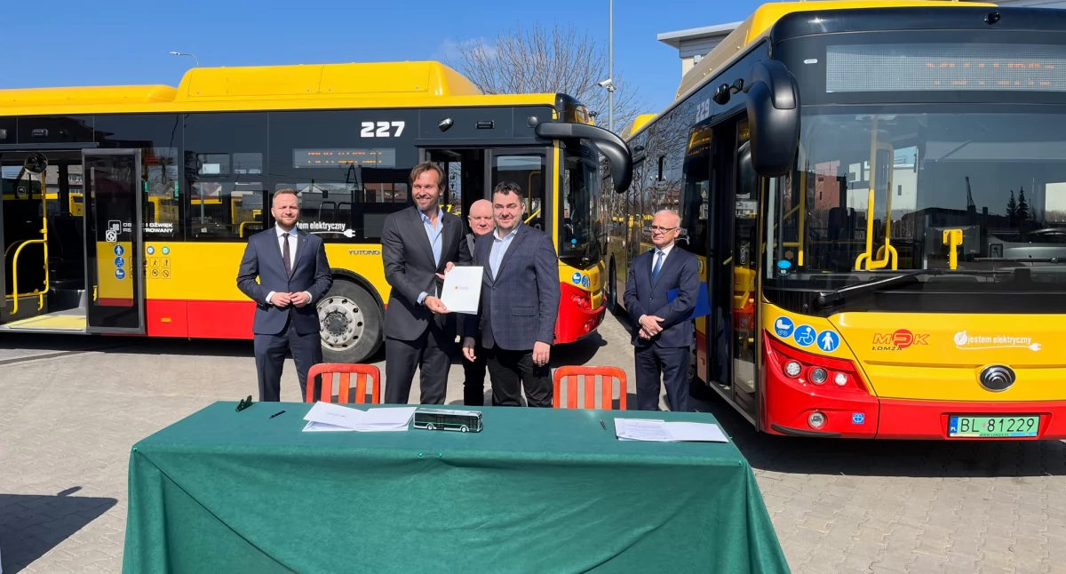 Do Łomży trafią niebawem dwa kolejne elektryczne autobusy