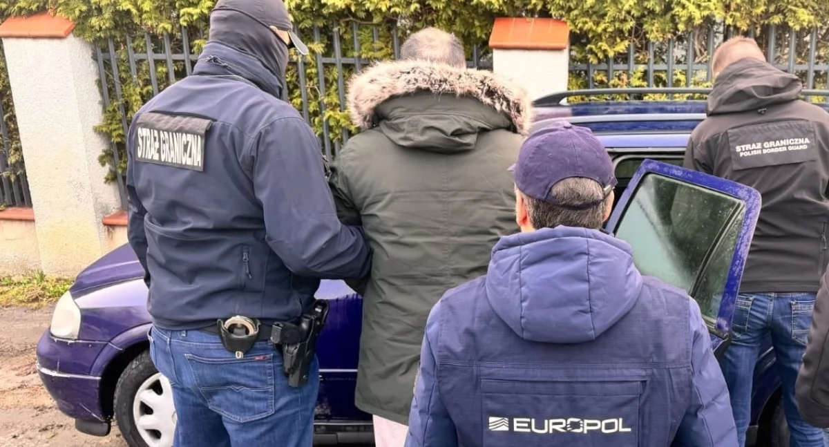 Strażnicy graniczni z Europolem zatrzymali Gruzina. Jest odpowiedzialny za przemyt ludzi
