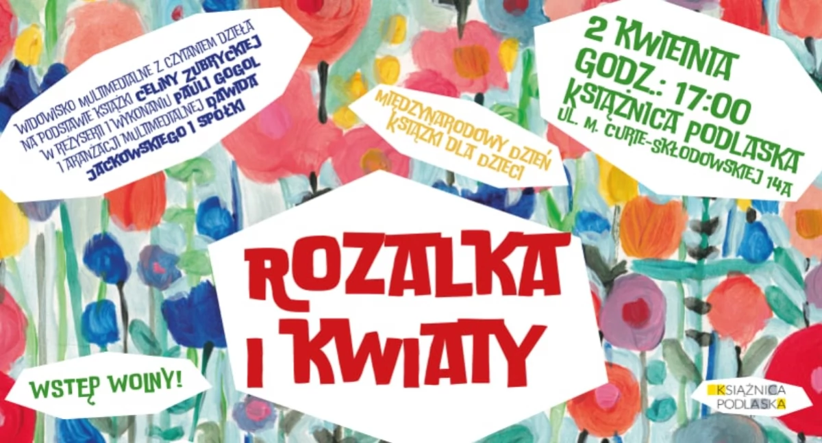 W Książnicy Podlaskiej odbędzie się performatywne czytanie „Rozalki”