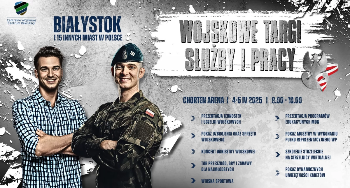 Dziś w Białymstoku wystartowały Wojskowe Targi Służby i Pracy