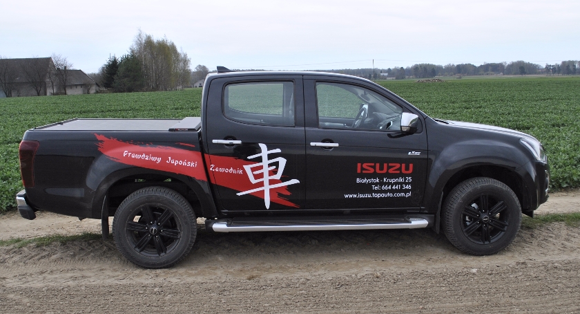 Mocny zawodnik, czyli Isuzu D-Max 