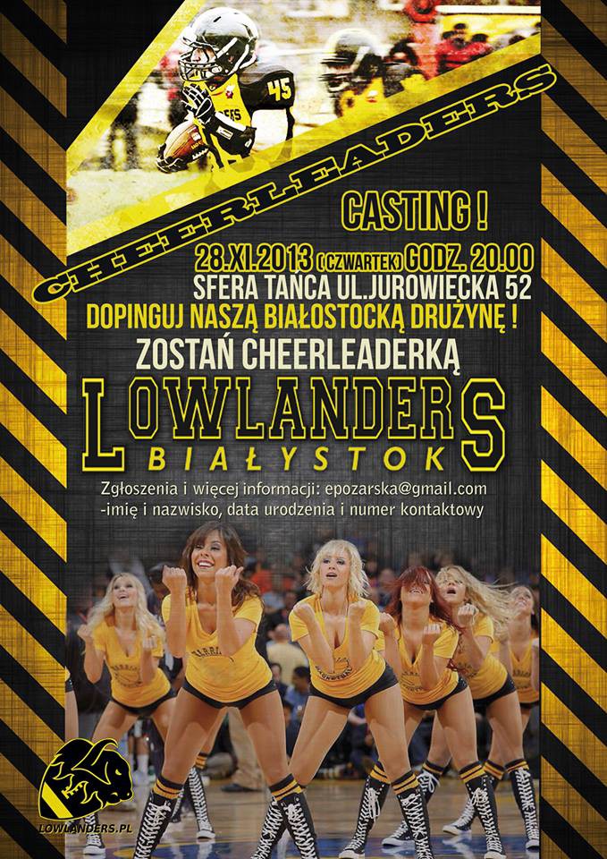 Zostań cheerleaderką 