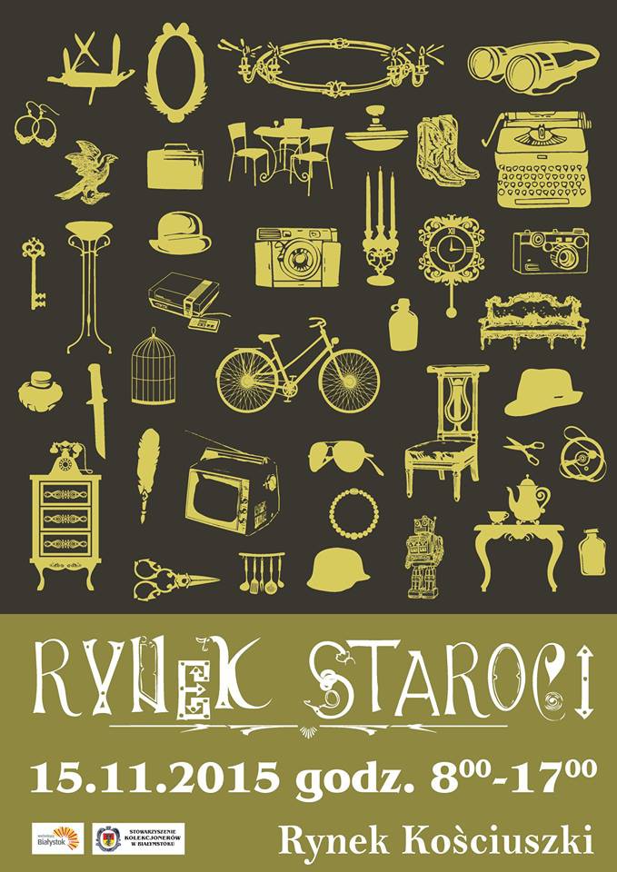 Listopadowy Rynek Staroci w sercu Białegostoku