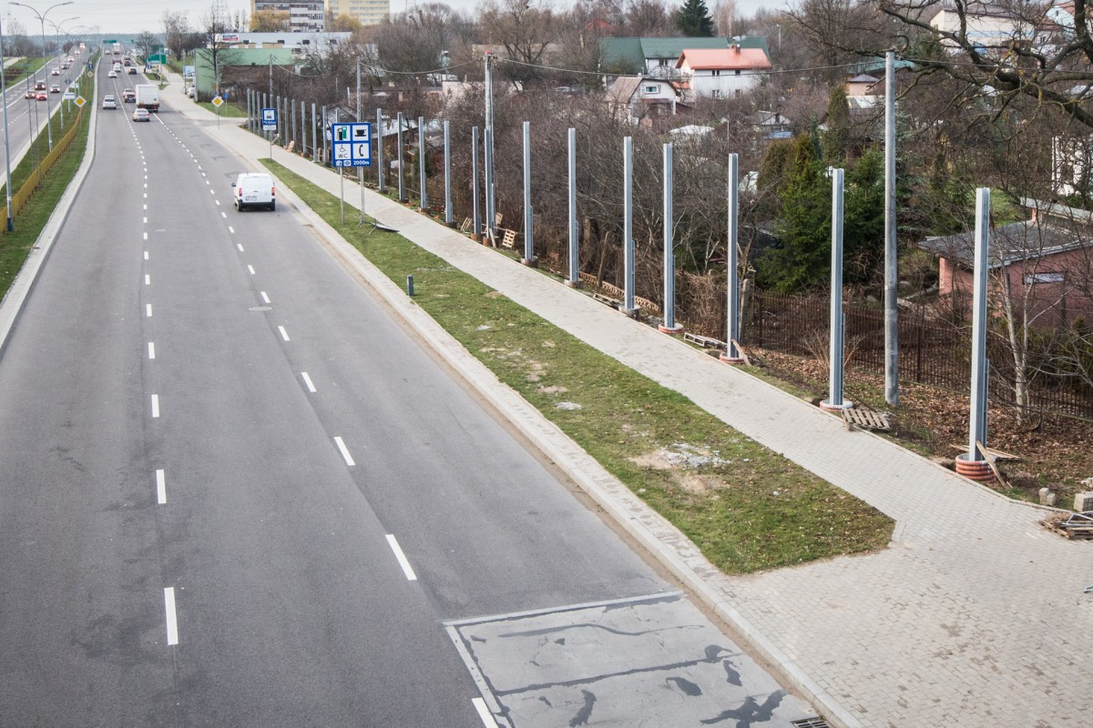 Zapłacimy za ekrany akustyczne, bo urzędnicy nie przewidzieli, że będą potrzebne