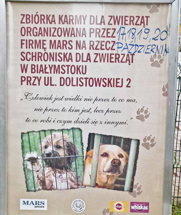 Pomóż zwierzakom przed zimą