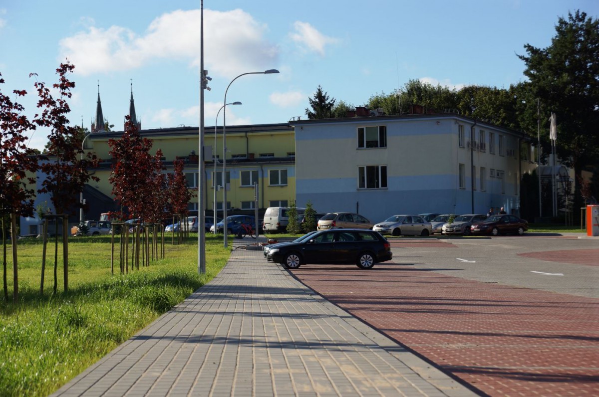 Parking przy Włókienniczej gotowy