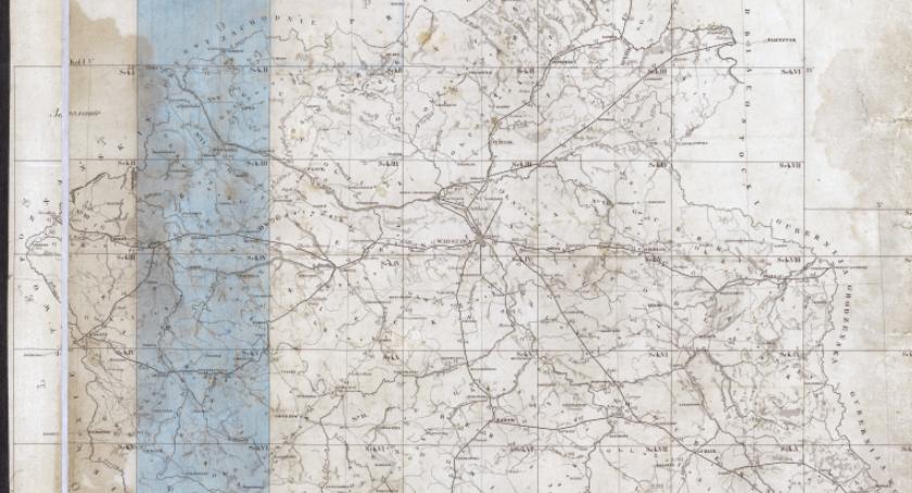 Unikatowa XIX-wieczna mapa Królestwa Polskiego dostępna online