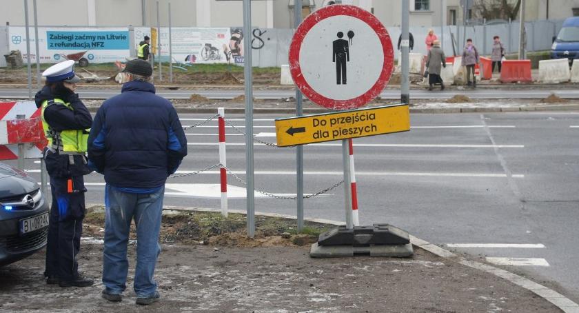 Przejście dla pieszych na Legionowej może najwcześniej pojawić się wiosną