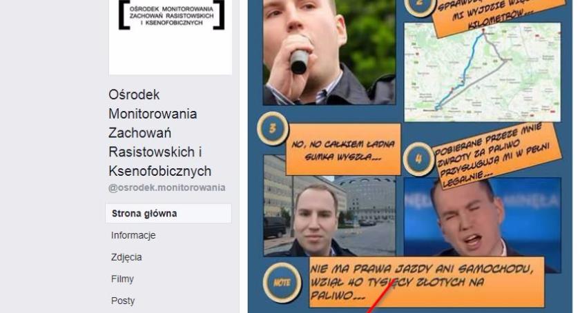 Działacze OMZRiK szydzą z niepełnosprawnego człowieka
