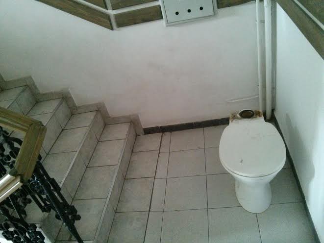 Problem zaczyna się od sedesu